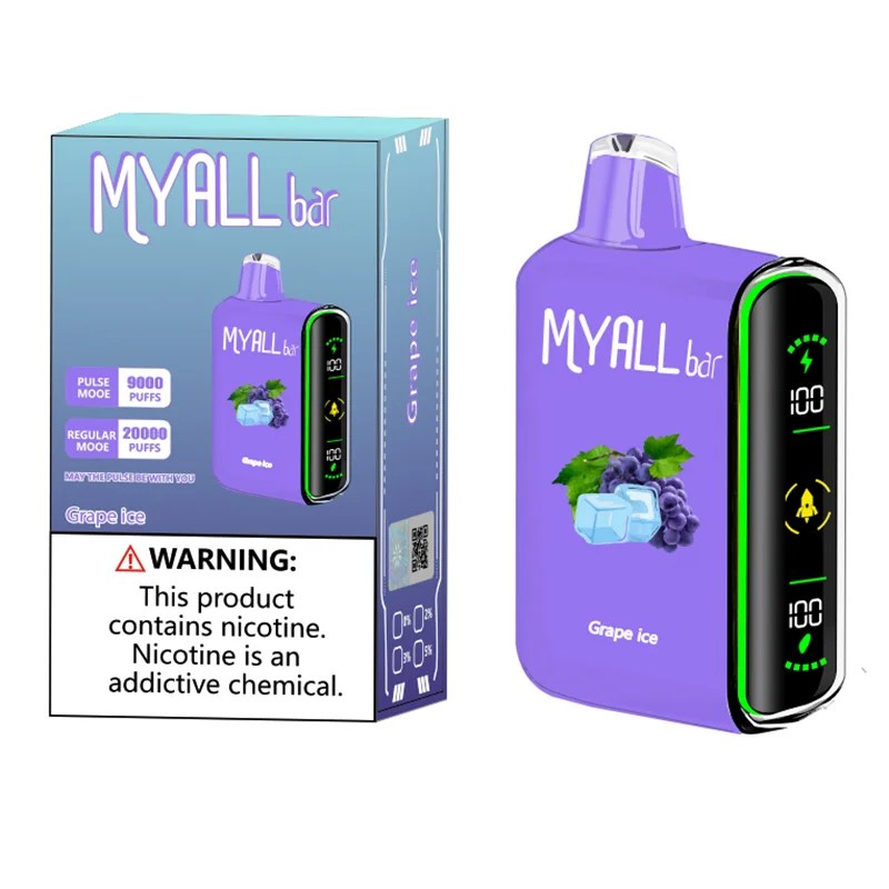 Grape ice MYALL Bar 20000 Puffs Disposable Vape