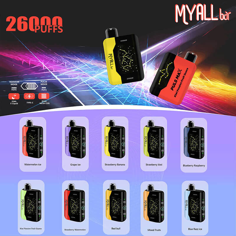 MYALL Bar 26000 Puffs Einweg-Vape