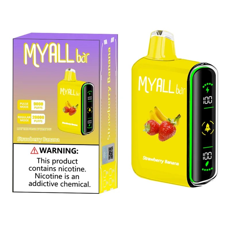 Strawberry Banana MYALL Bar 20000 Puffs Disposable Vape